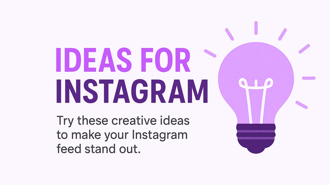 Idee per Instagram